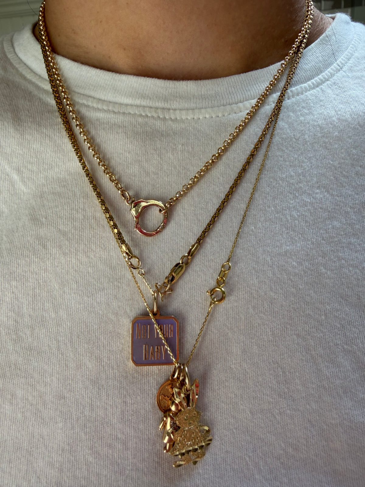 Handcuff Necklace (18in)