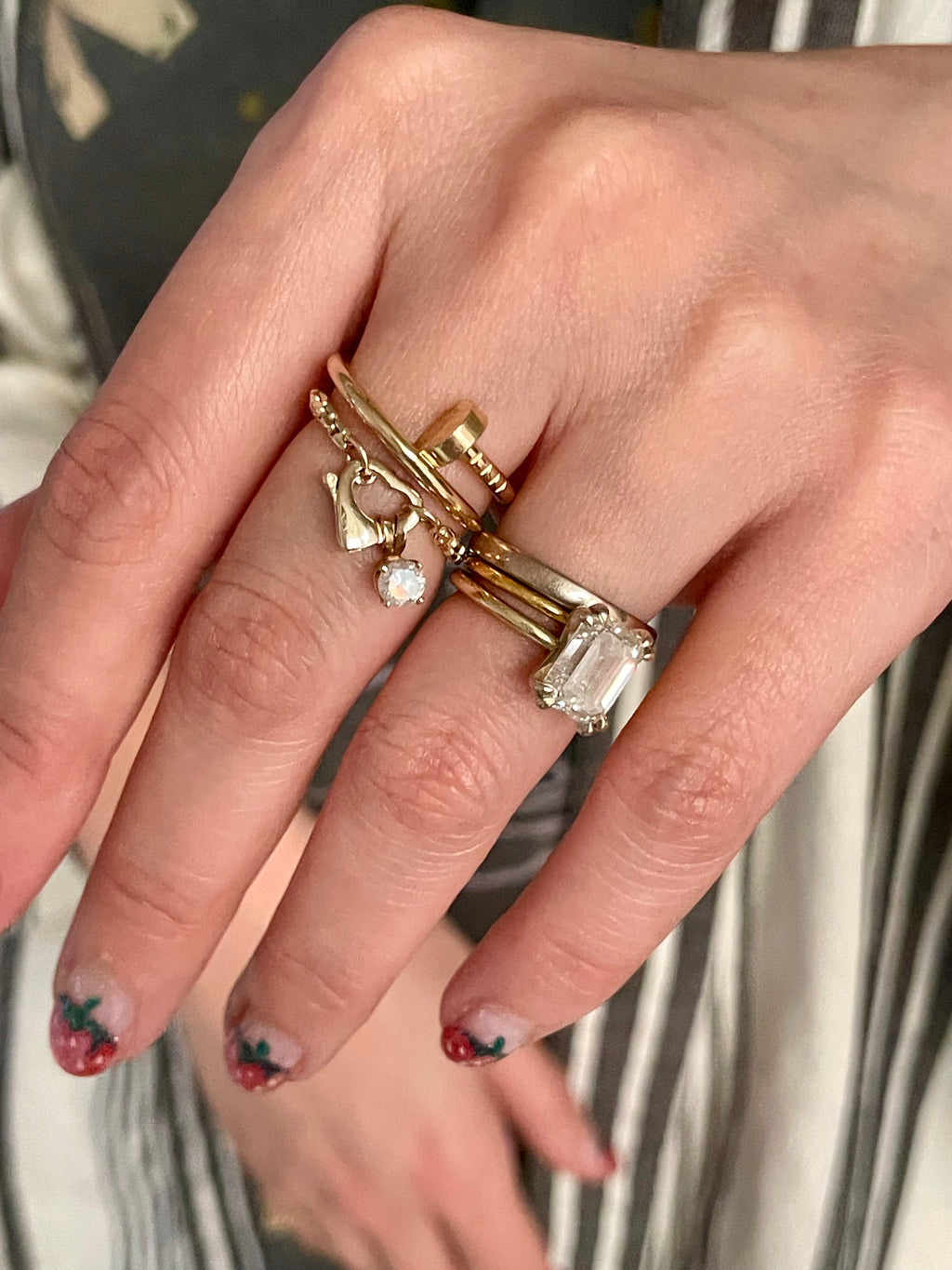 Heart Ring Connector