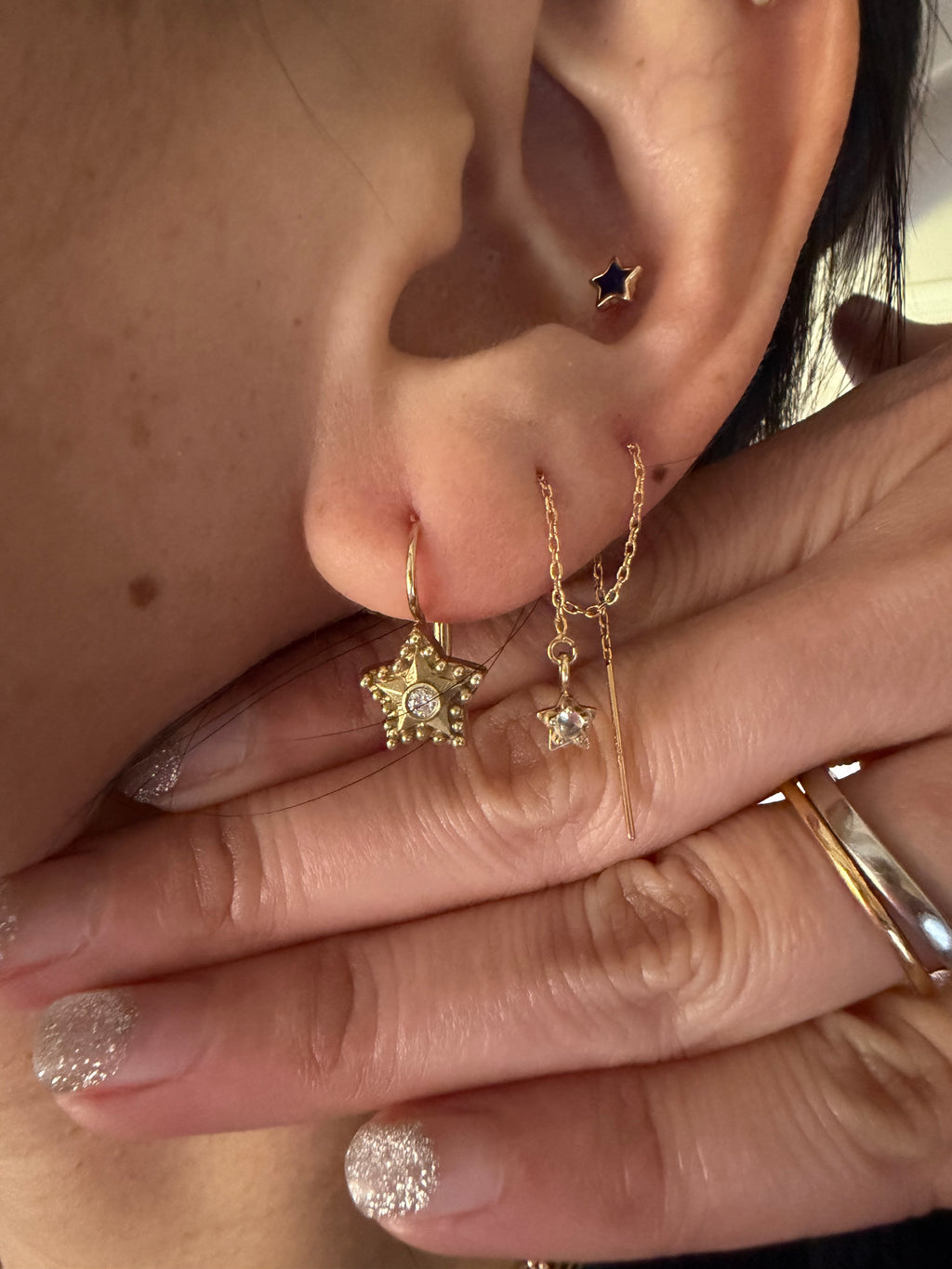Moonstone Star Threaders