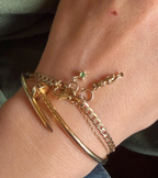 14k Mini Star Charm w/Clasp