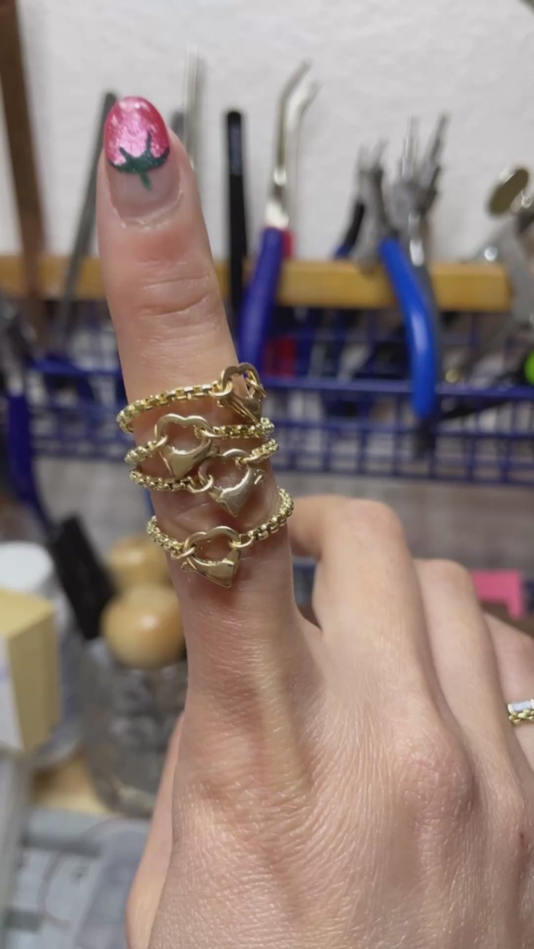 Heart Ring Connector