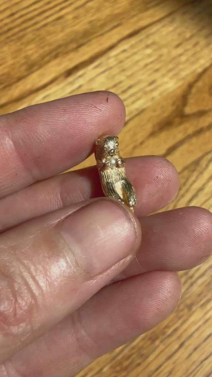 Otter with a Pearl